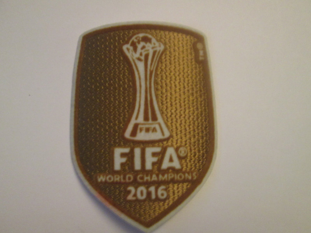 Club World Cup 2016 patch player size Iron On Real Madrid Champions badge