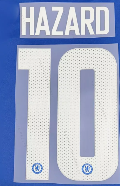 Hazard 17 CL NAME AND NUMBER SET, Home Chelsea UK