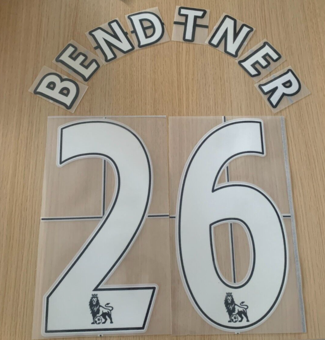 Bendtner 26 2007-10 L extra Arsenal EPL Player Size Premier League Nameset