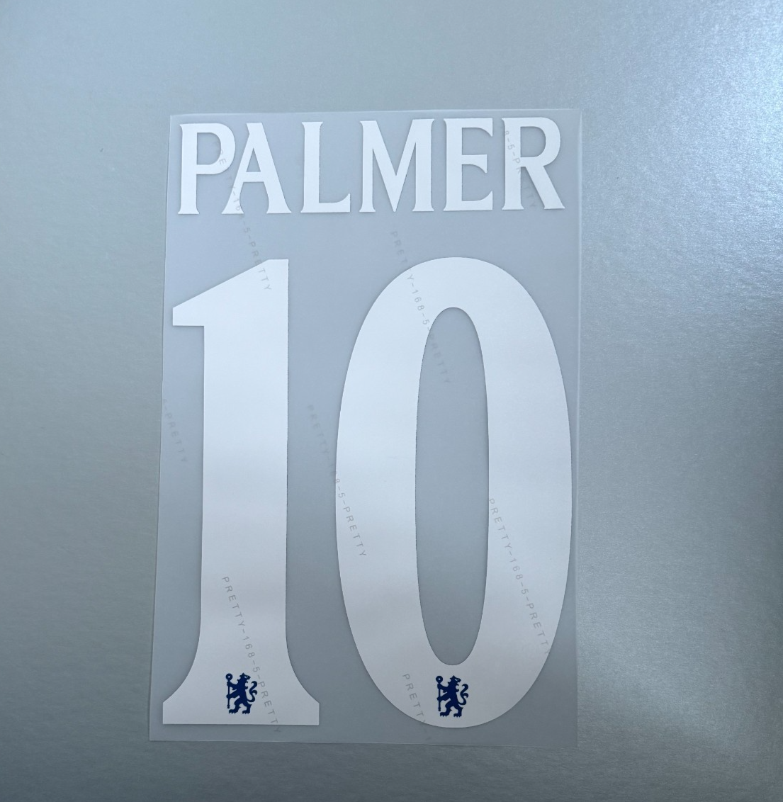 CHELSEA Palmer 10 2025-2026 HOME AWAY PLAYER SIZE CL NAMESET