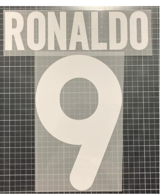 Ronaldo 19 2000-2001 Inter Milan Player Size Plastic Serie A Home Nameset