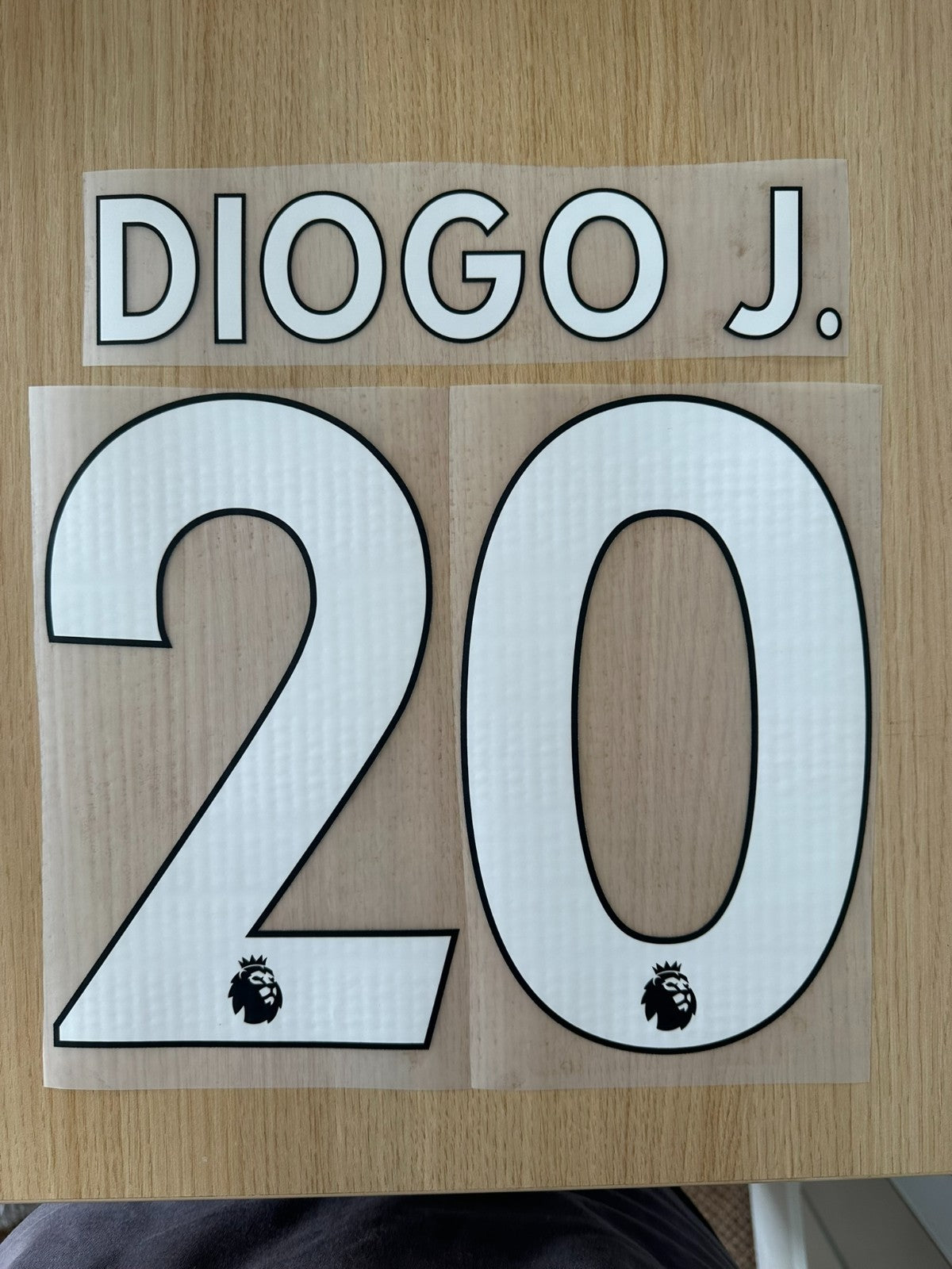 LIVERPOOL 2020-2023 DIOGO.J Jota 20 White PLAYER SIZE NAMESET