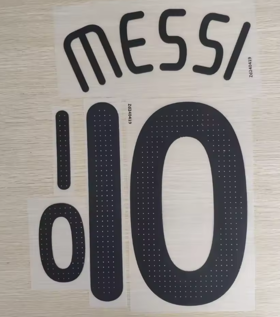 MESSI 10 ARGENTINA 2009-2010 NAMESET PLAYER SIZE