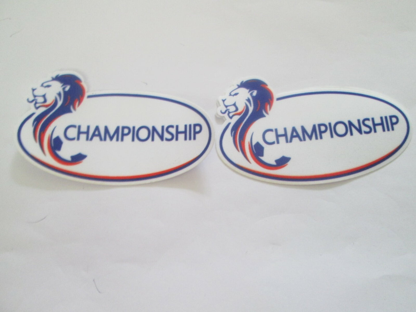 Spl Championship 2020-2022 player size Iron On Heat Press badge
