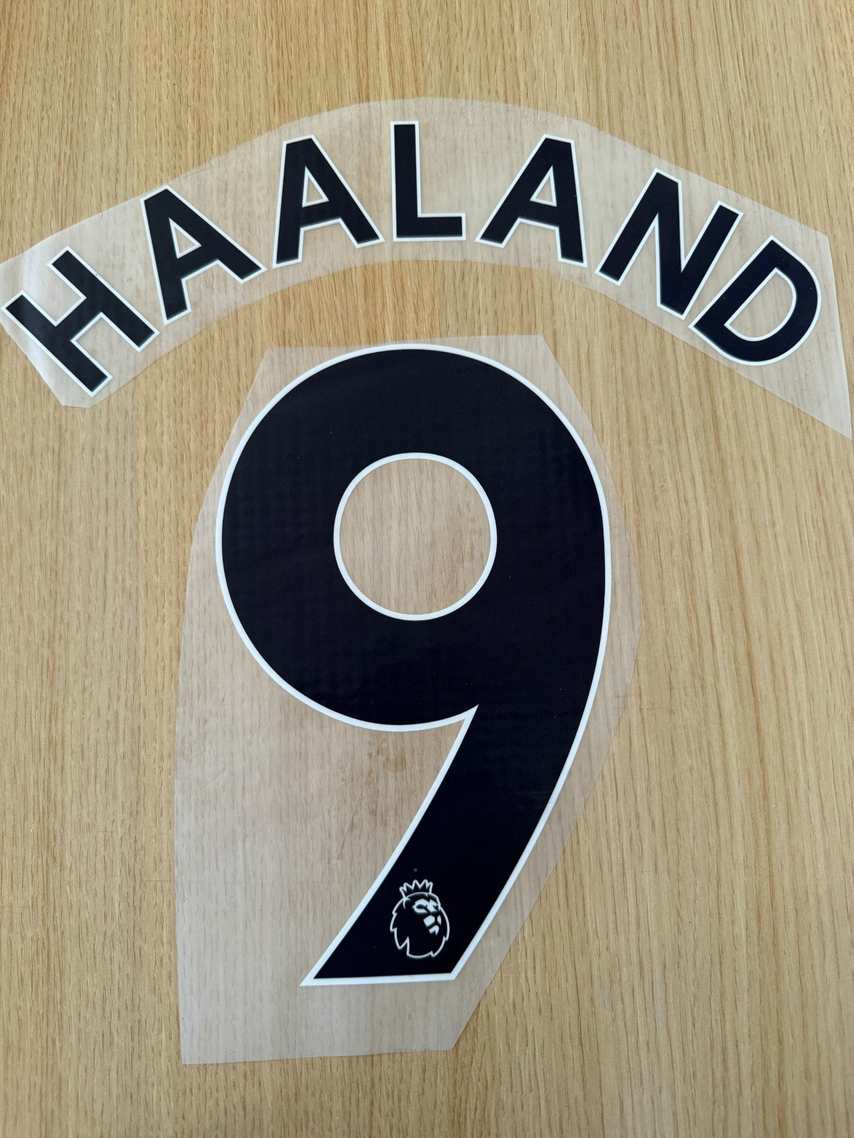 HAALAND 9 2022-2023 MANCHESTER CITY PLAYER SIZE Nameset