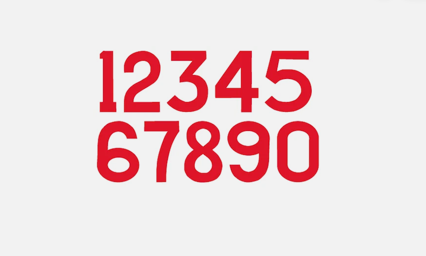 Custom Any Number Football Shirt Soccer Numbers England 1986 Umbro Home Felt