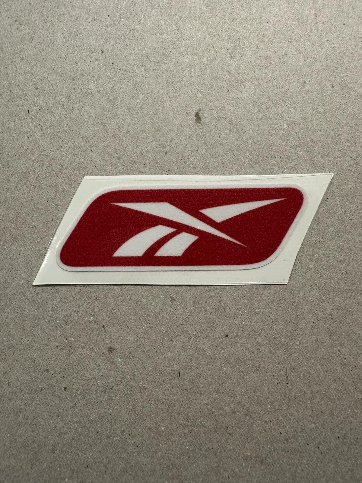 Reebok Liverpool Sponsor Patch Red White Flock 3D Repro for Football Shirt