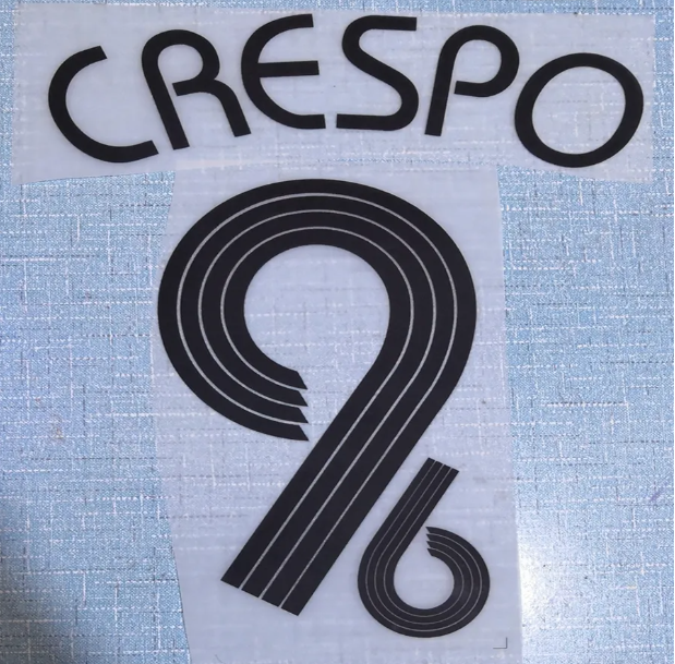 Crespo #9 Argentina Home 2006 choose Player Size Nameset Football