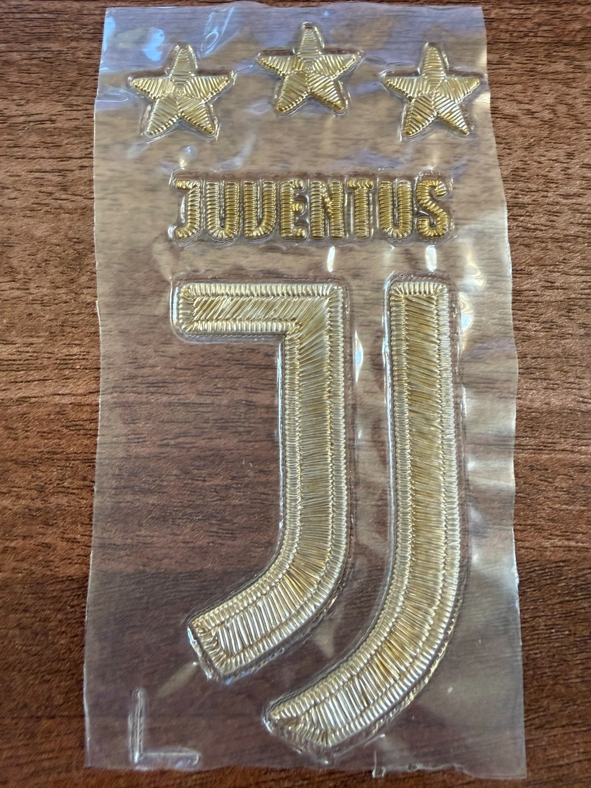 Serie A Scudetto Juventus Silicon Iron On Patch Badge 85 x 50mm