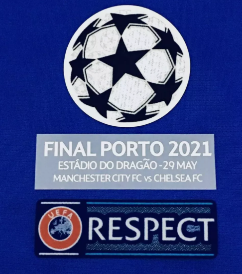 Chelsea Champions League Final Patch and Respect Match Detail 2021 Liverpool