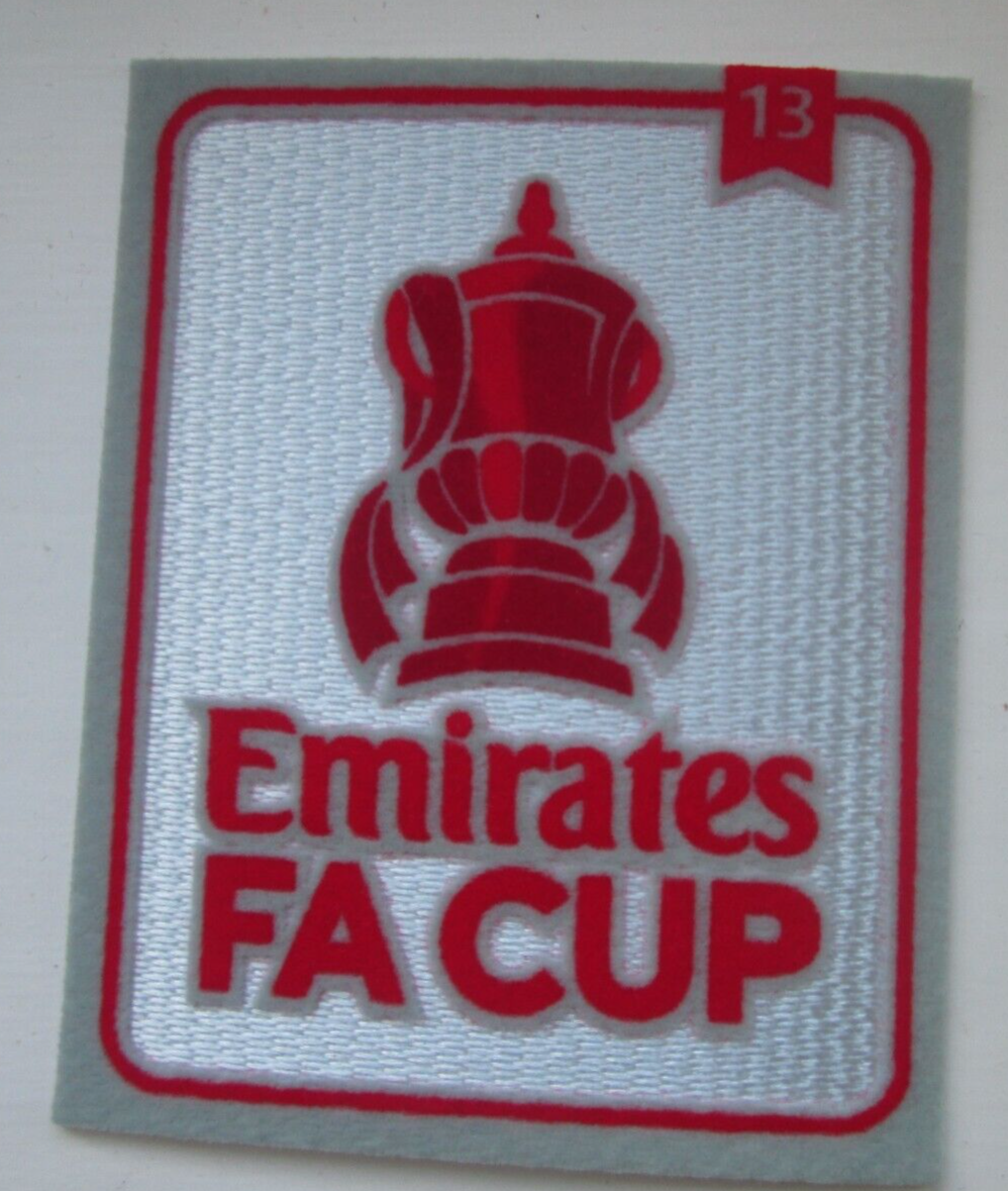 2024-2025 Manchester United FA Cup 13 x winners patch UK STOCK