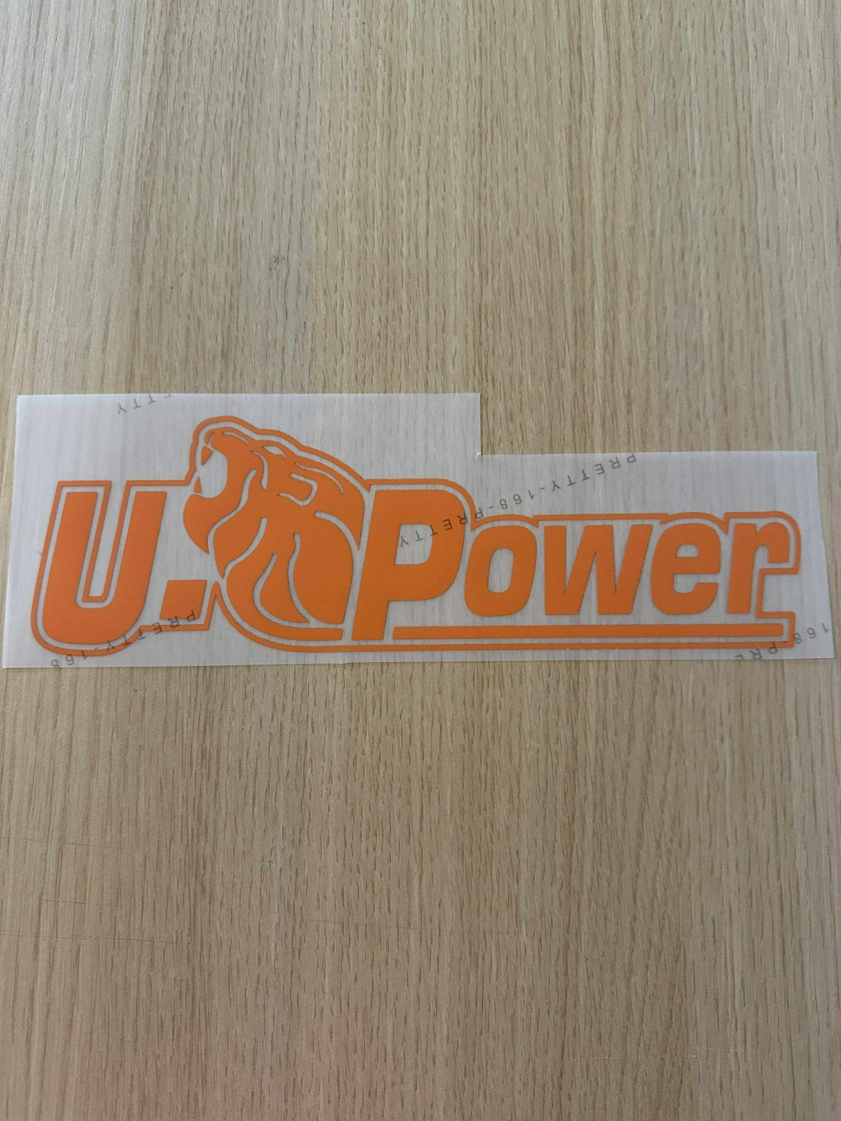 U Power Inter Milan 2025-26 Sponsor Patch orange PLASTIC Repro Football Shirt