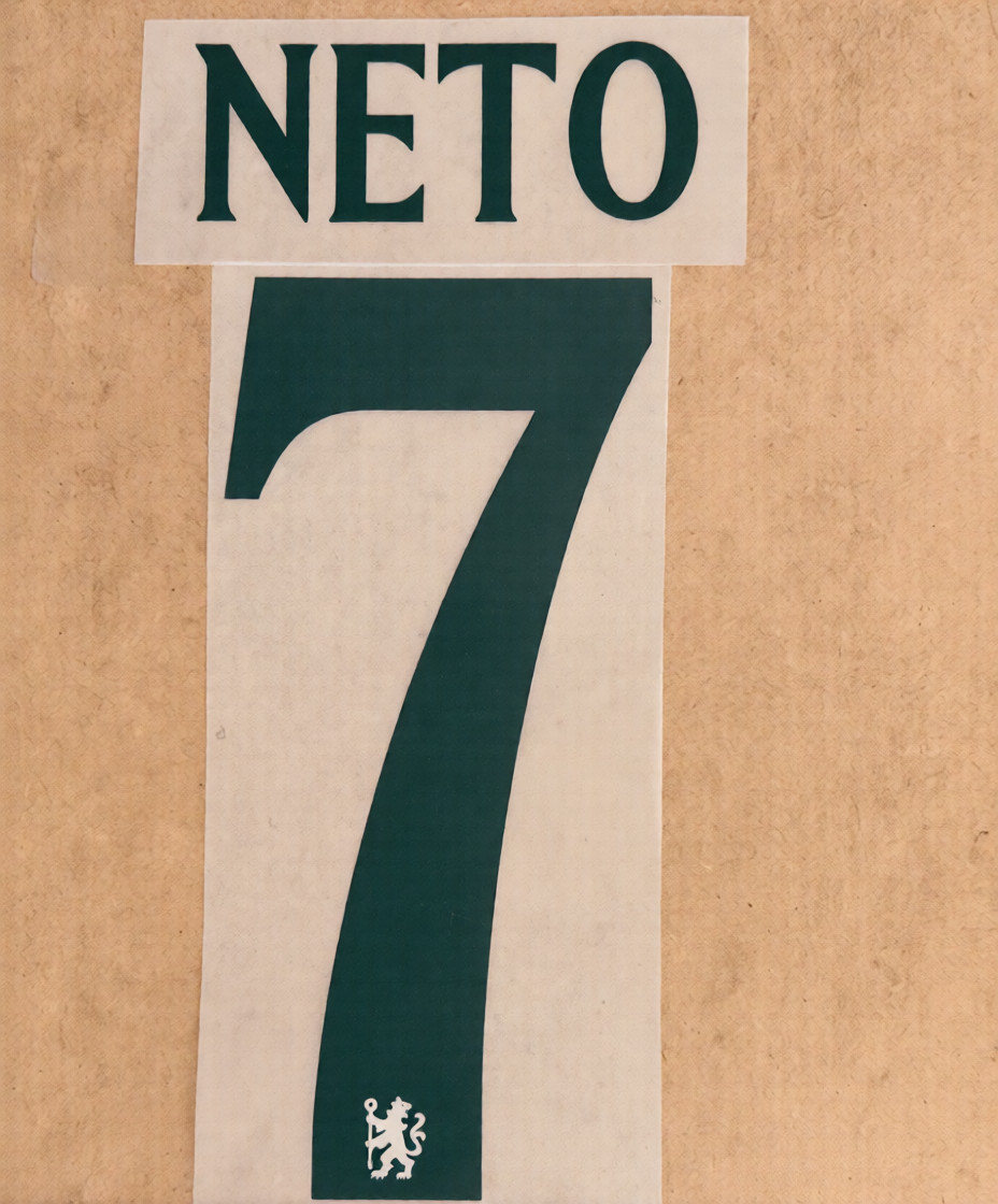 CHELSEA Neto 7 2025-2026 AWAY PLAYER SIZE CL NAMESET
