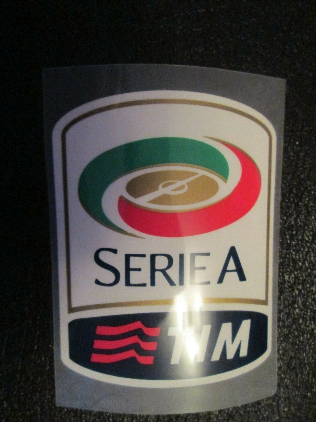 2010-2015 Lega Calcio patch player size Iron On Heat Press