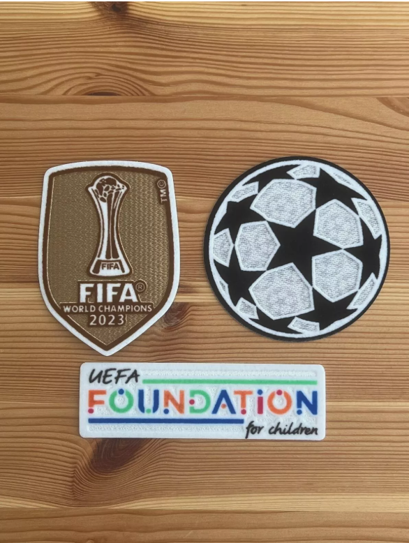 2024-2025 Champions League Club World Cup 2023 Champions Patch Badge Man City