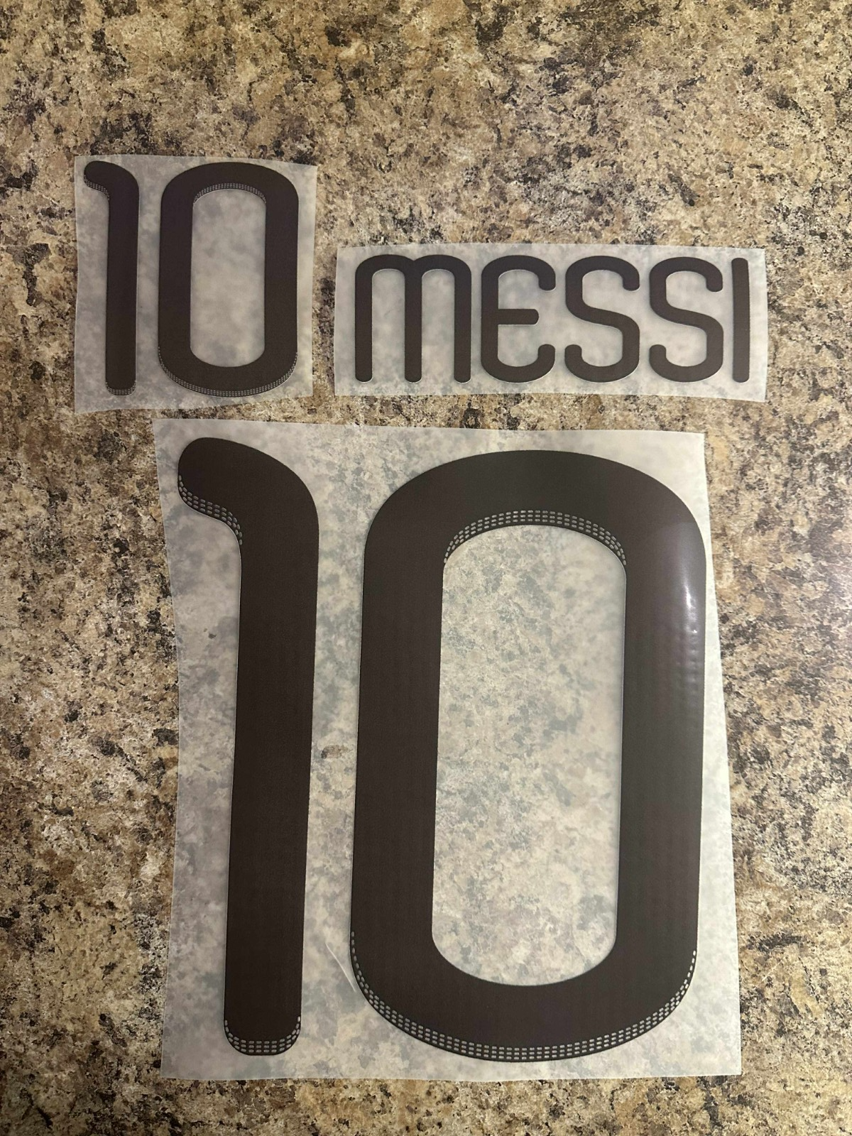 MESSI 10 ARGENTINA HOME WORLD CUP 2010 NAMESET PLAYER SIZE