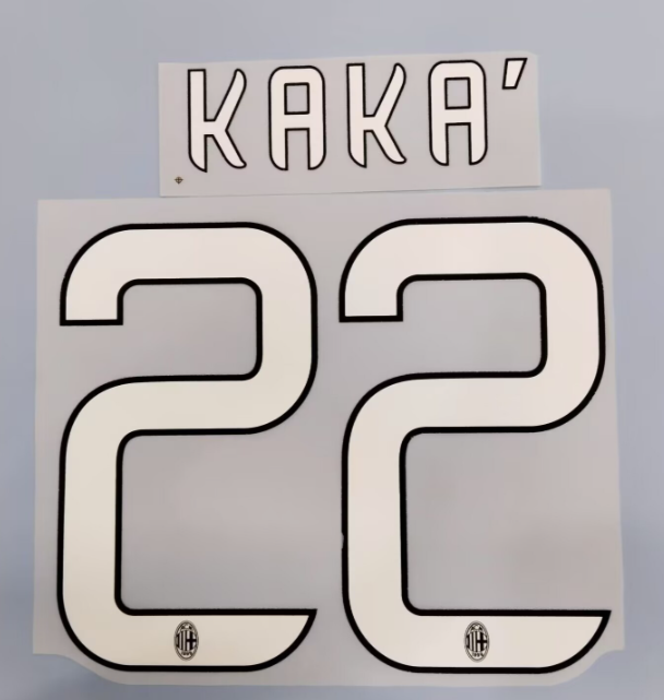 Kaka #22 2013-2014 Ac Milan Player Size White Nameset UK stock