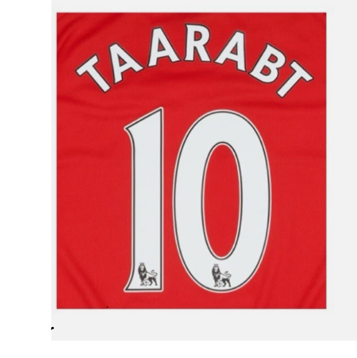 Taarabt 10 2007-2013 QPR EPL NAME AND NUMBER SET, Home Away Queens Park Rangers