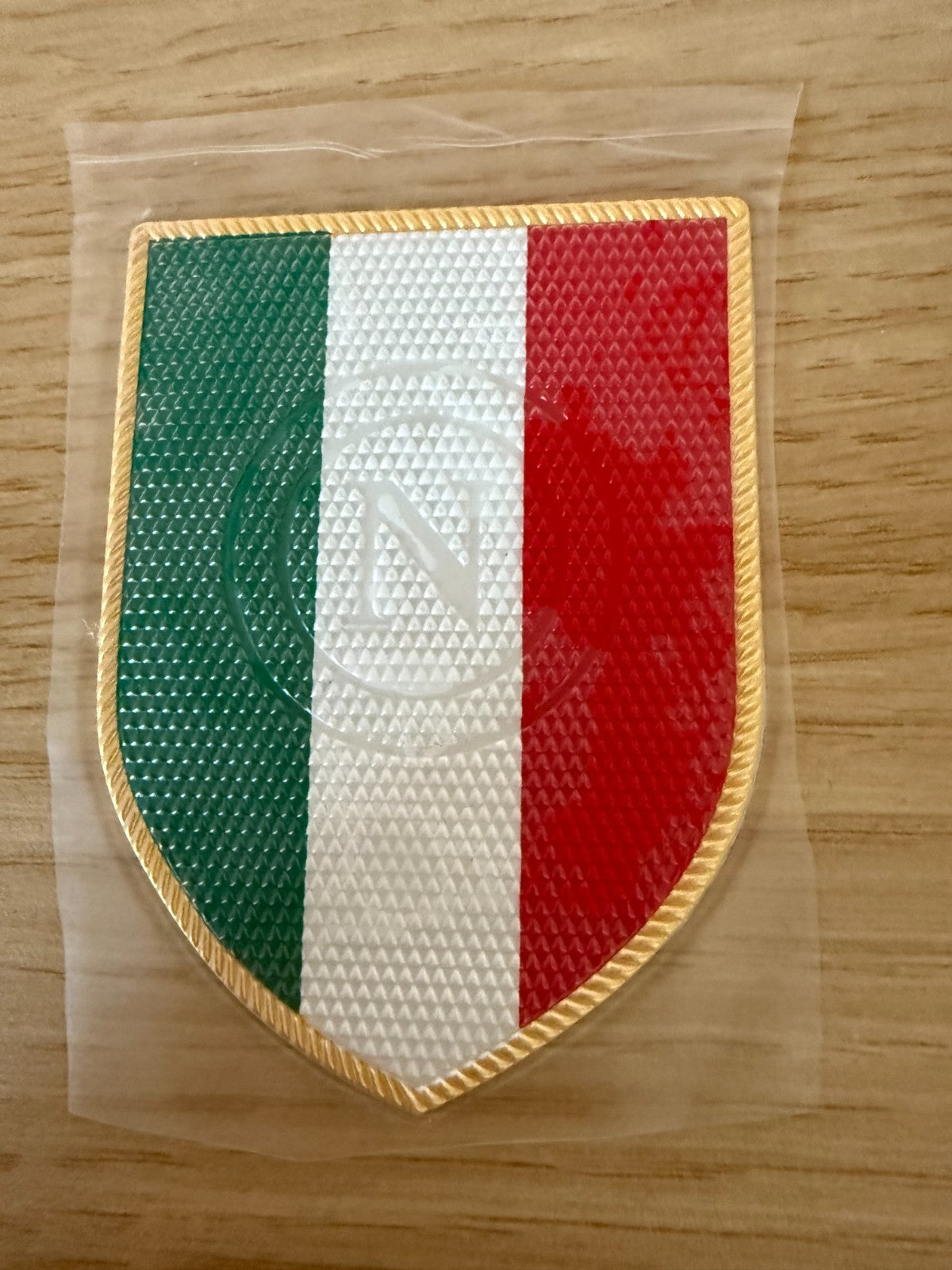 Serie A Scudetto Coccarda Coppa Italia Patch Badge Winners Napoli 2025 Iron on