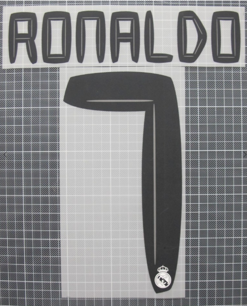 Ronaldo #7 2010-2011 Home Real Madrid Player Size Nameset UK stock