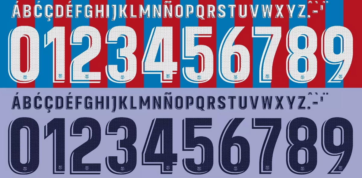 Choose Name Number Set For Barcelona La Liga 2021-2022 Home Away Football