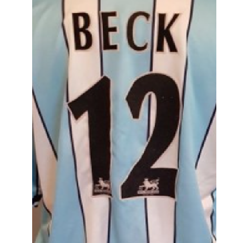 1997-2007 Beck 12 middlesbrough EPL Player Size Premier League Nameset