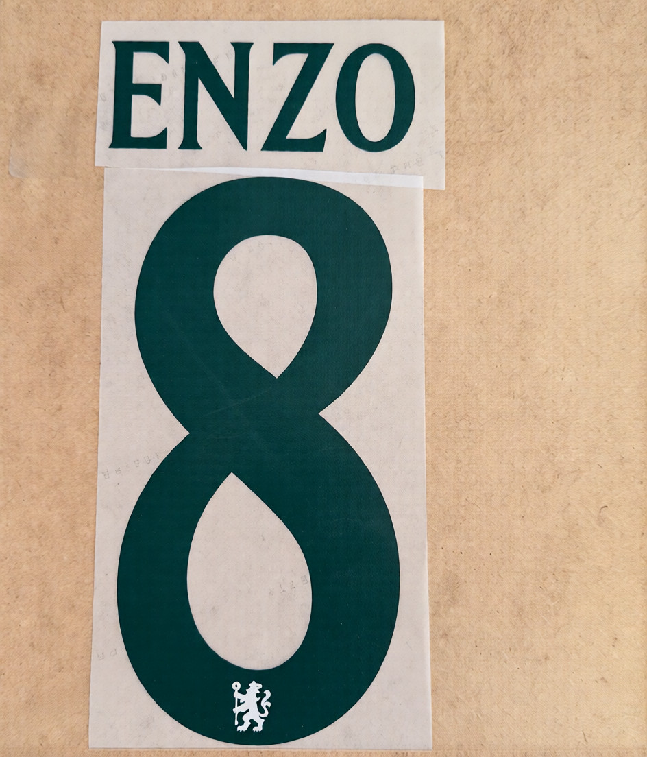 CHELSEA Enzo 8 2025-2026 AWAY PLAYER SIZE CL NAMESET
