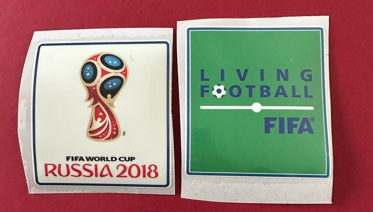 World Cup 2018 Russia patch player size Iron On Heat Press