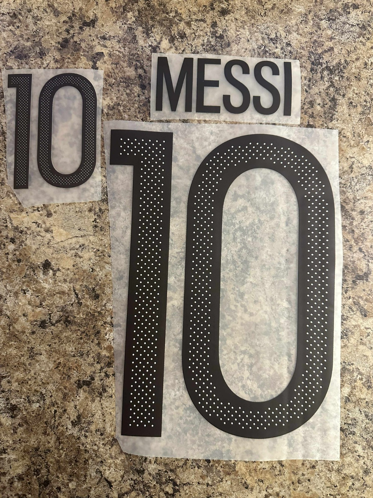 MESSI 10 ARGENTINA HOME COPA AMERICA 2015-2016 NAMESET PLAYER SIZE