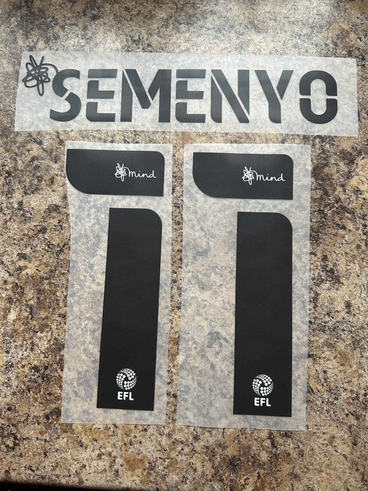 Semenyo 11 Bristol City EFL NAME AND NUMBER SET, Home Away 2022