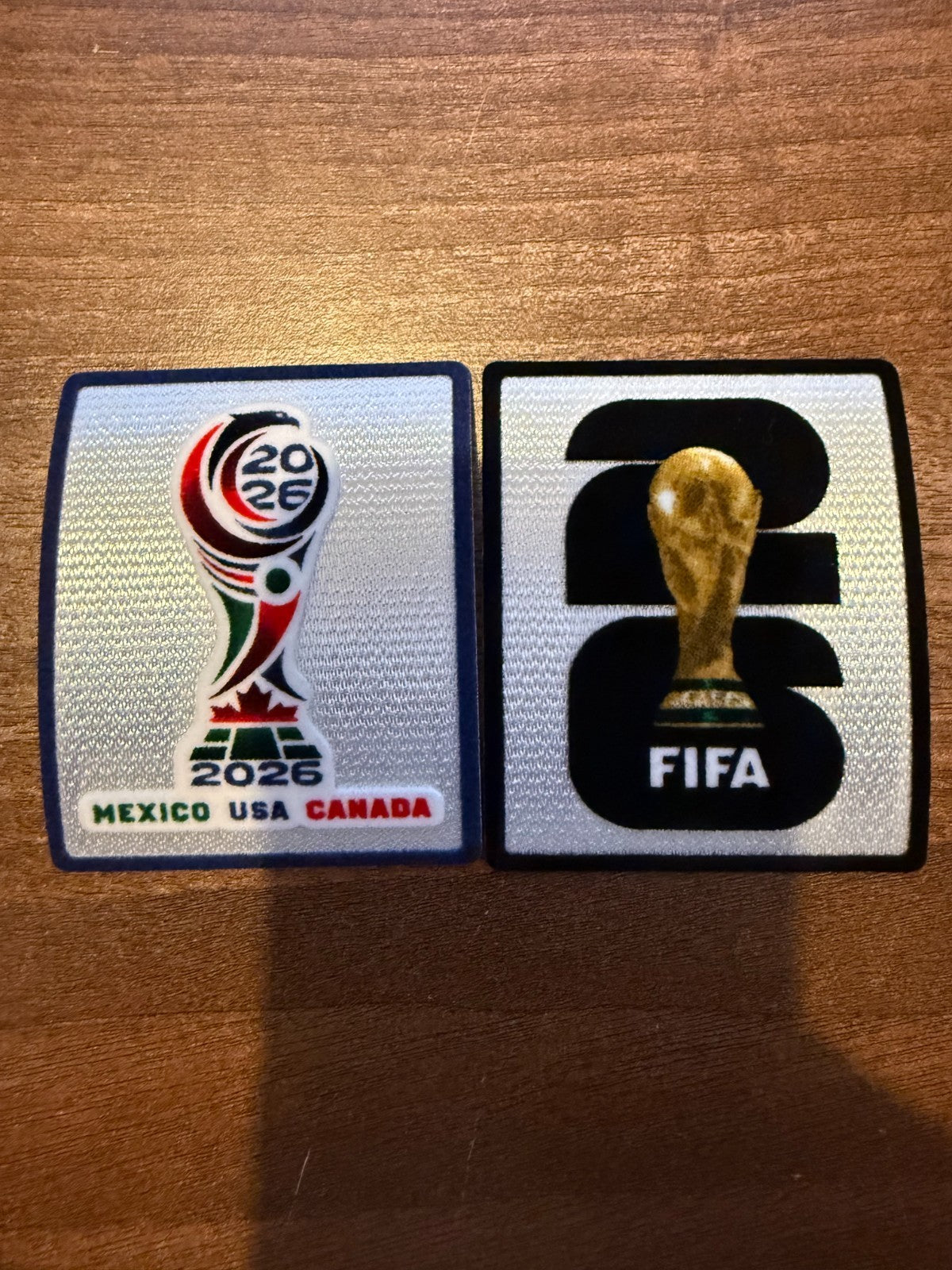 World Cup 2026 Mexico USA Canada patch player size Iron On Heat Press