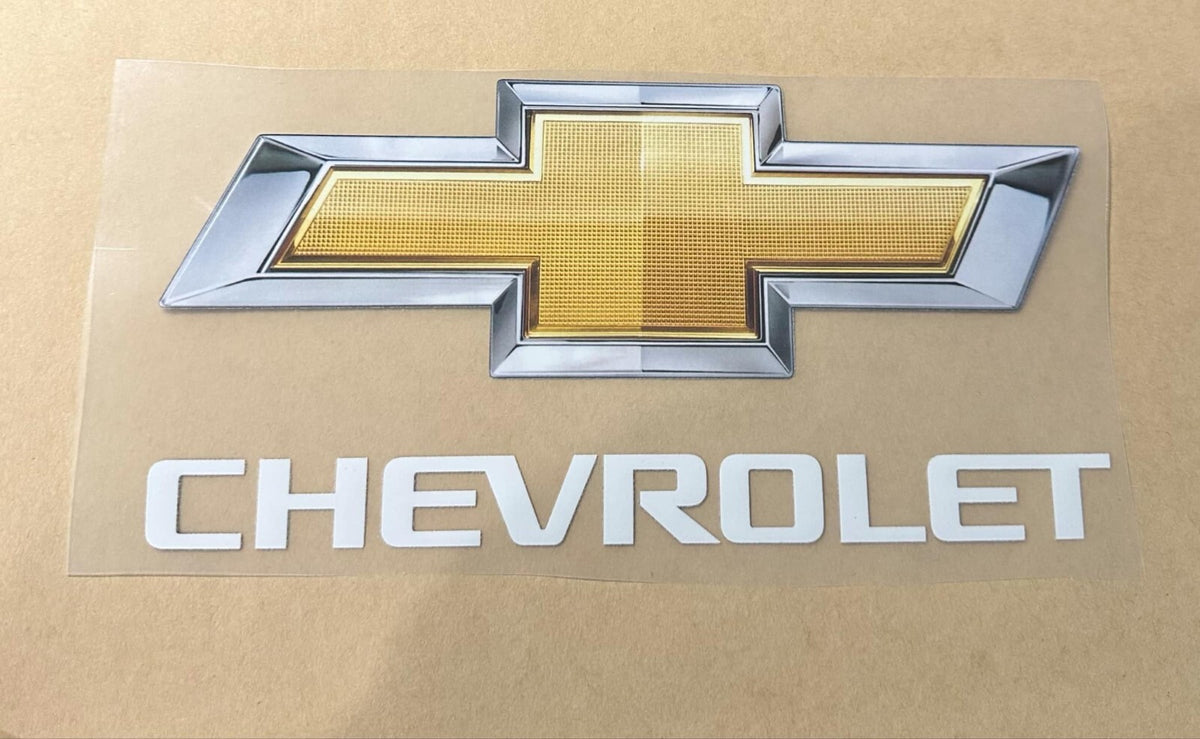 Chevrolet Manchester United Replacement Sponsor Patch Plastic Repro for Shirt