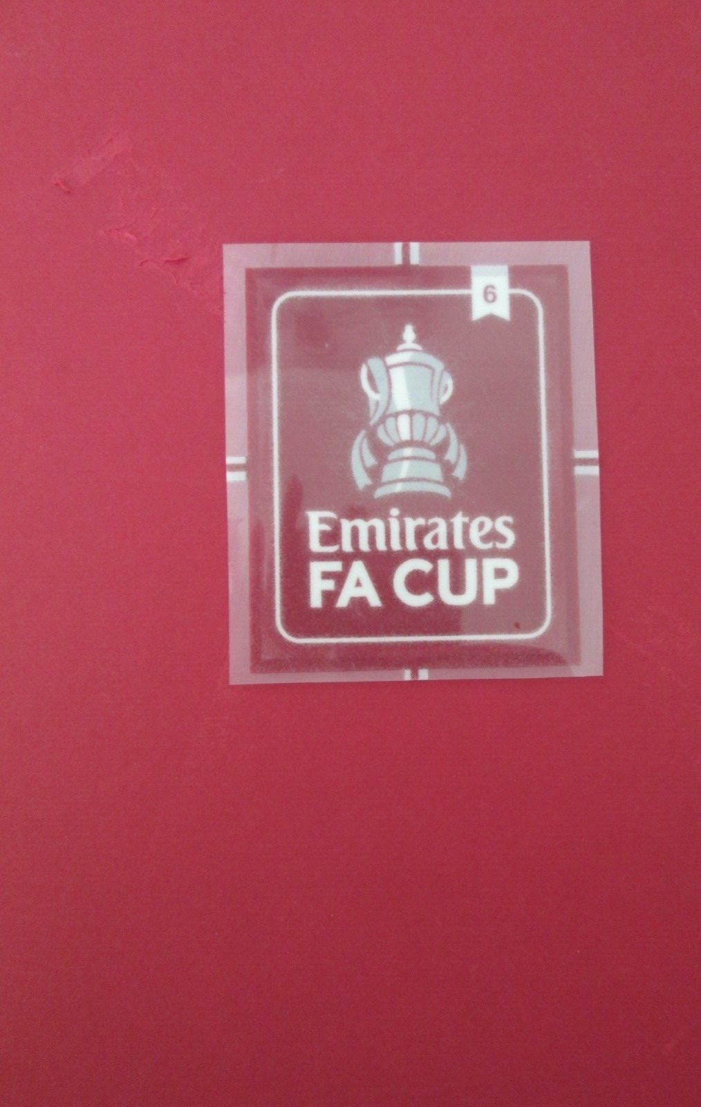 6 x Fly Emirates Fa Cup Newcastle Blackburn patch player Iron On badge 2025