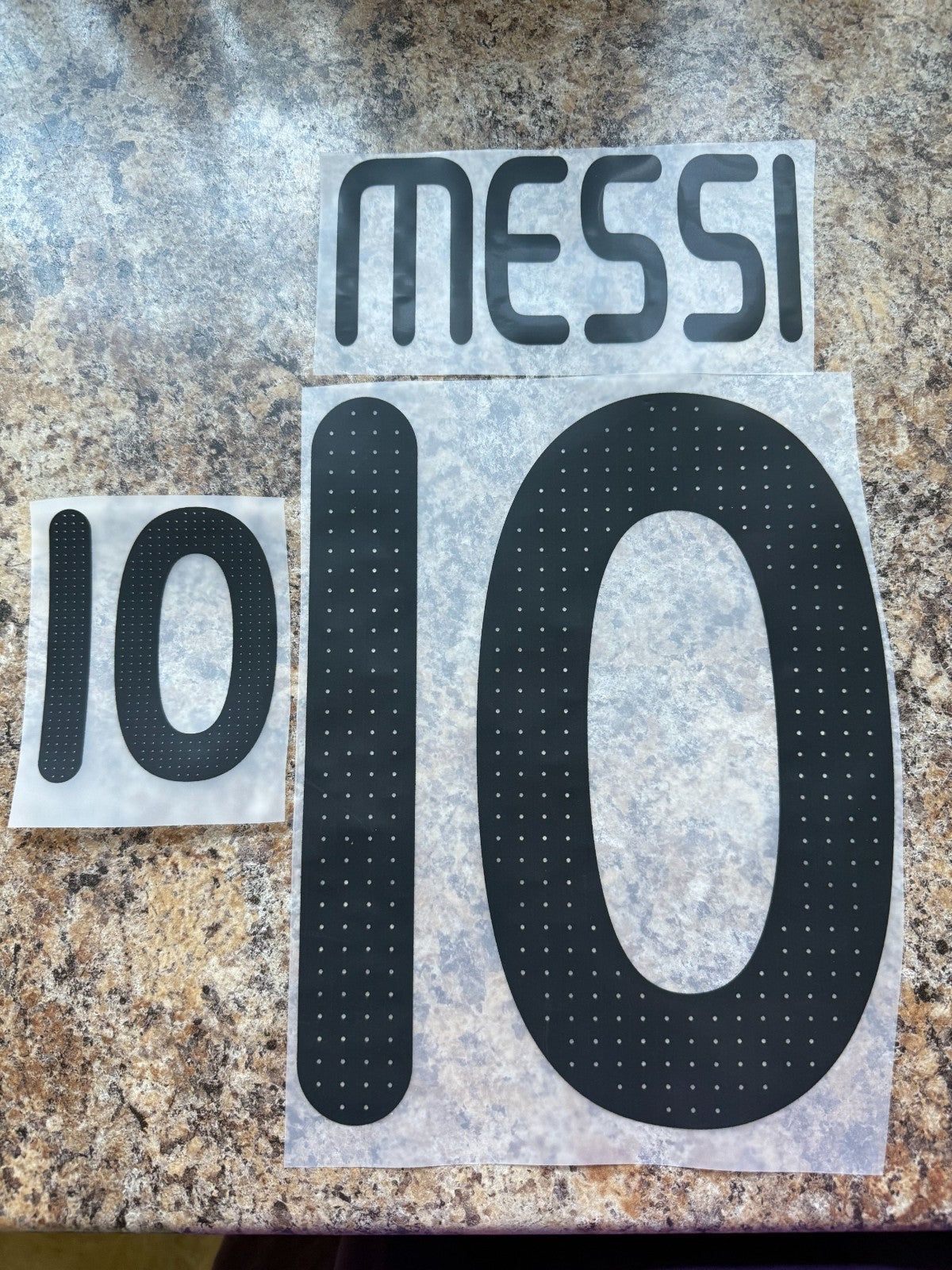MESSI 10 ARGENTINA COPA AMERICA 2008 NAMESET PLAYER SIZE