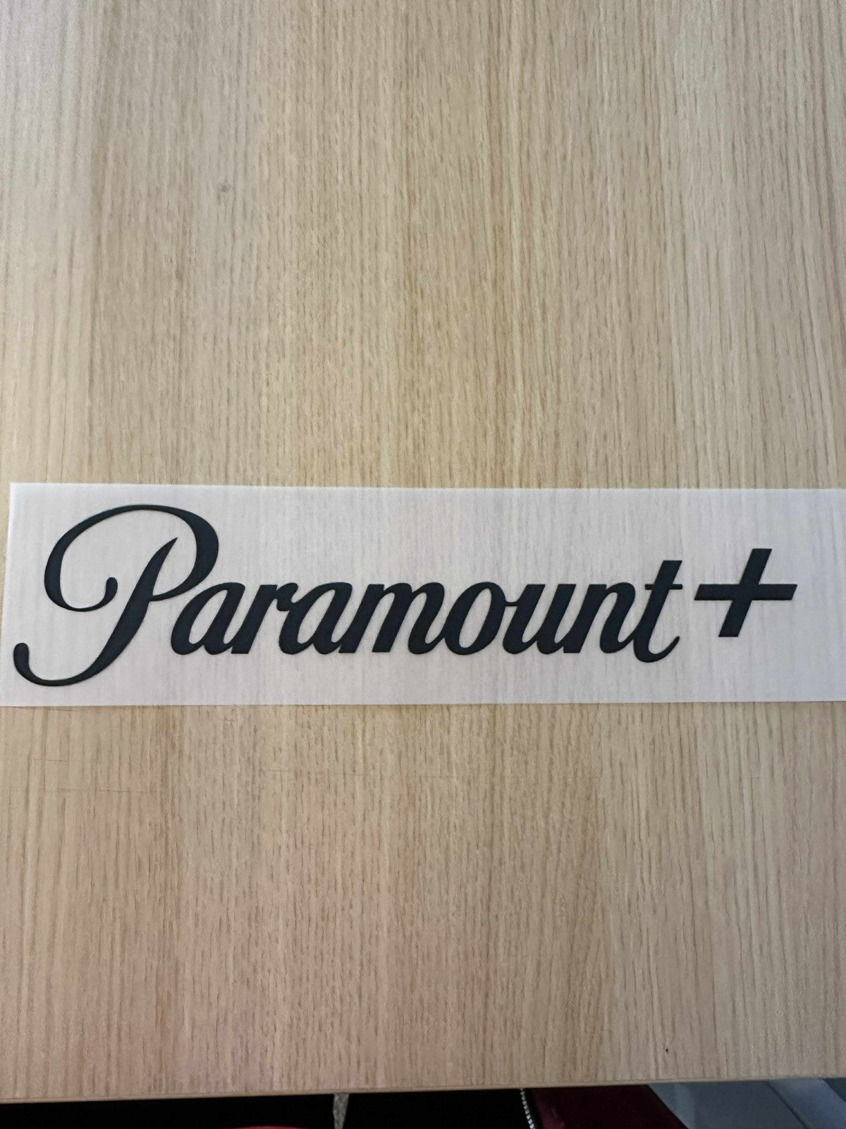 Paramount Inter Milan 2023 Away Sponsor Patch PLASTIC Repro Football Shirt