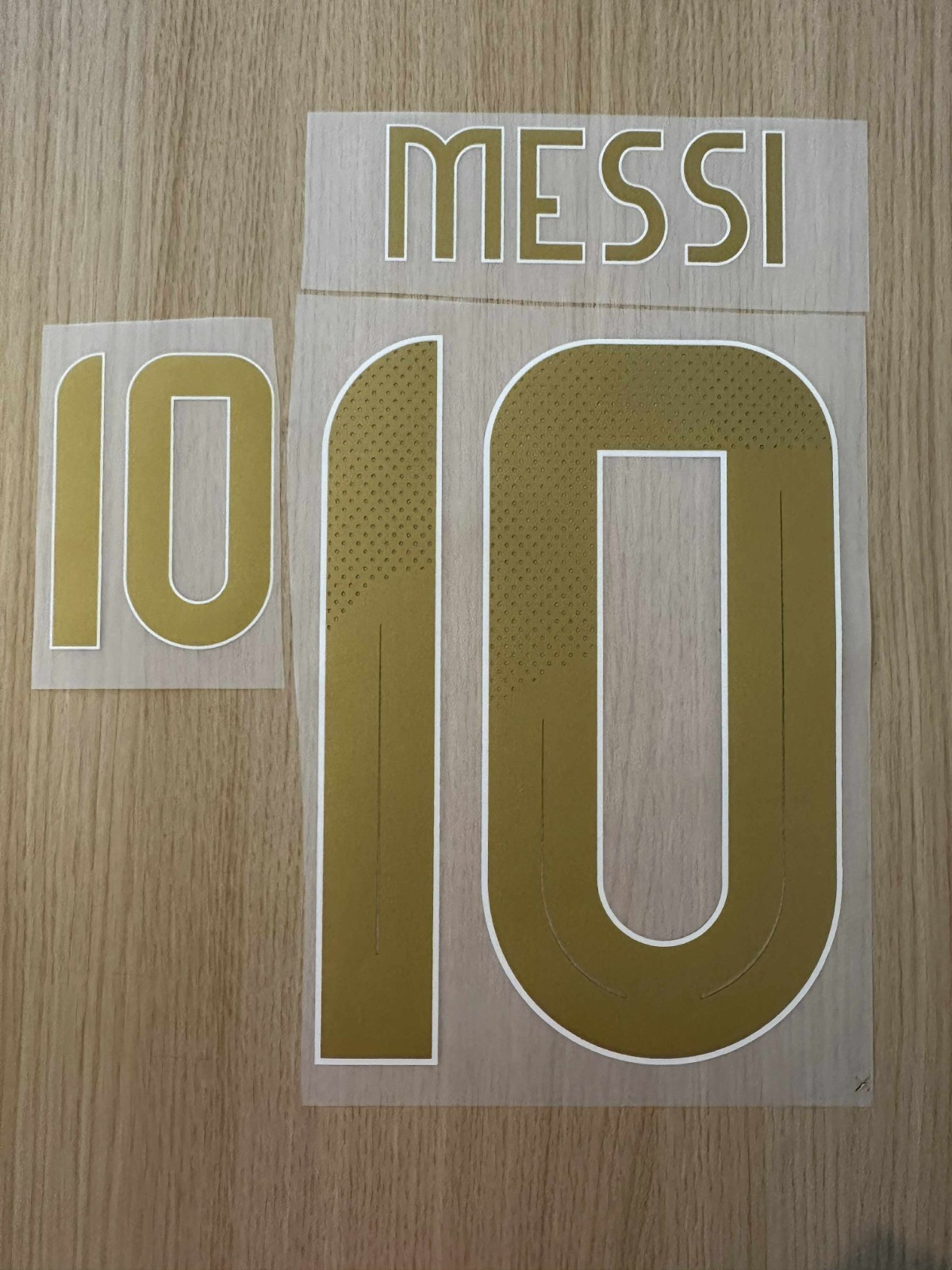 Messi #10 Argentina 2024-2026 Home Player Size Nameset Football