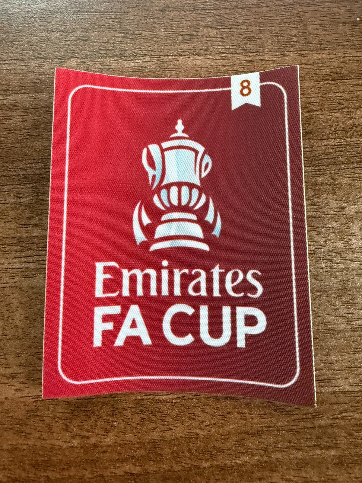 8 x Winners Chelsea Spurs Emirates Fa Cup patch player badge 2020-2021