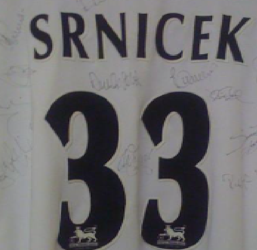 Srnicek #33 Sheffield Wed 1997-2003 Player Size Premier League Nameset UK STOCK