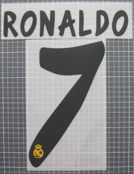 Ronaldo #7 2013-2014 Home Real Madrid Player Size Nameset UK stock