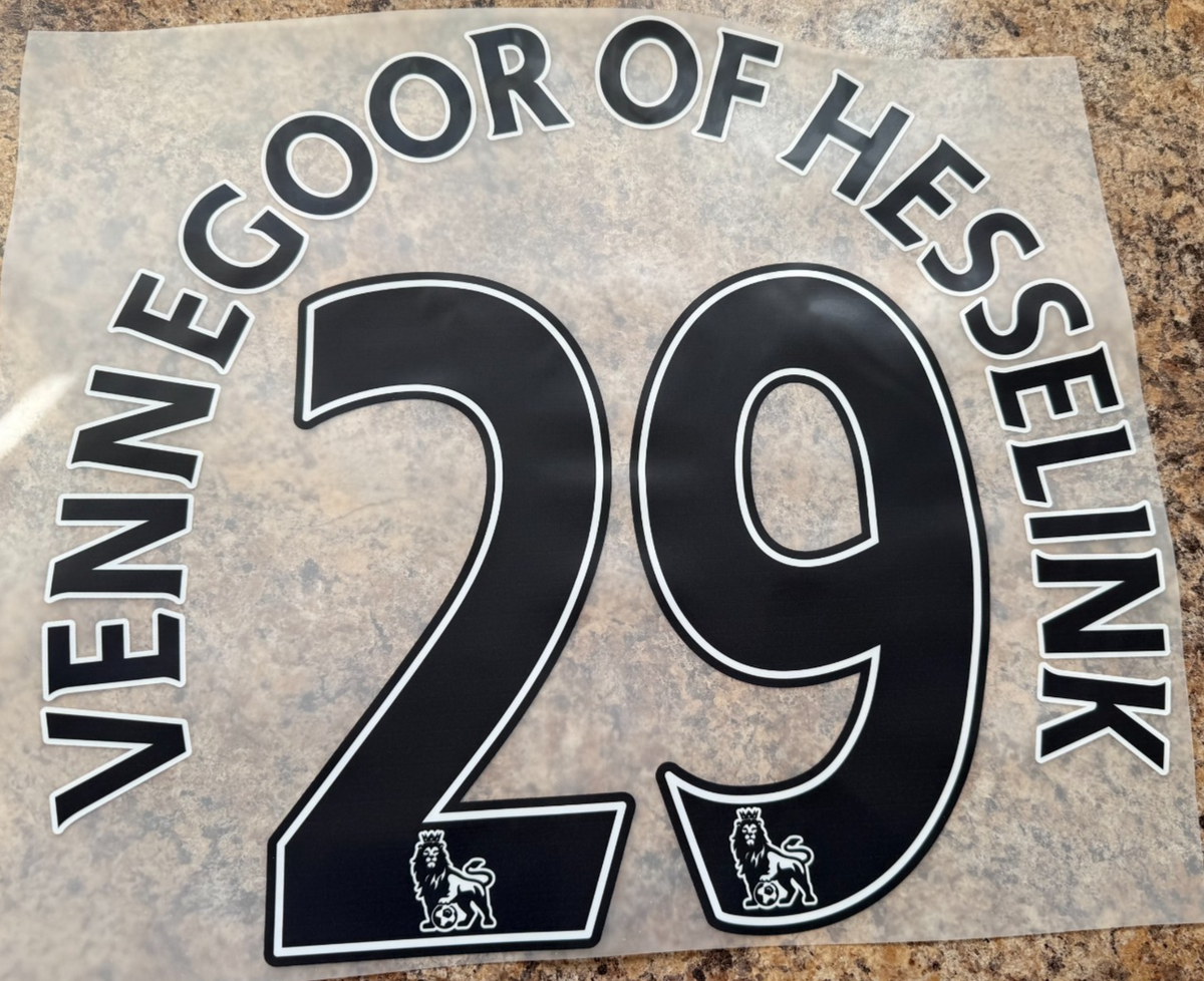 Vennegor of Hesselink 2008-10 EPL Player Size Premier League Nameset Hull City