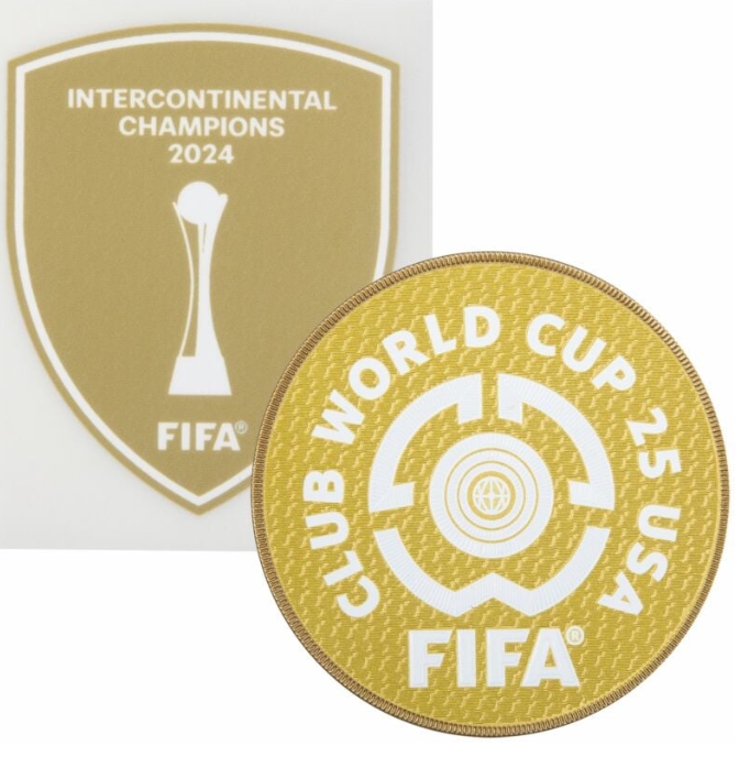 Club World Cup 2025 Player Size Sleeve Patch Real Madrid Intercontinental