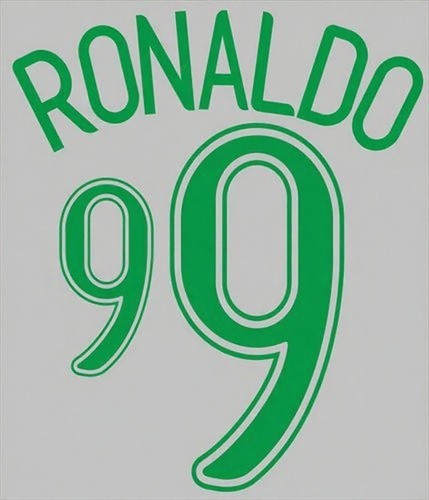 Ronaldo #9 Brazil Brasil 2006 choose Home Player Size Nameset Football