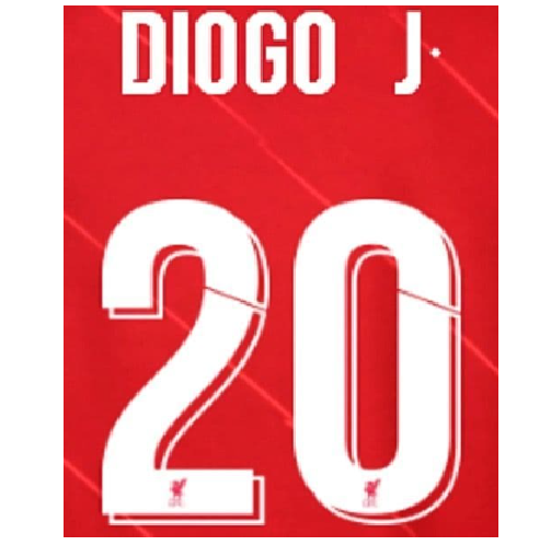 LIVERPOOL 2020-2023 DIOGO.J Jota 20 Champions League PLAYER SIZE