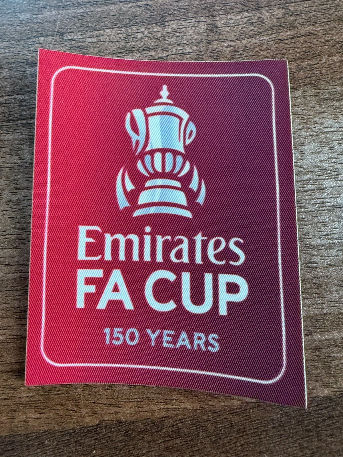 Winners Emirates Fa Cup patch player badge 2021-2022