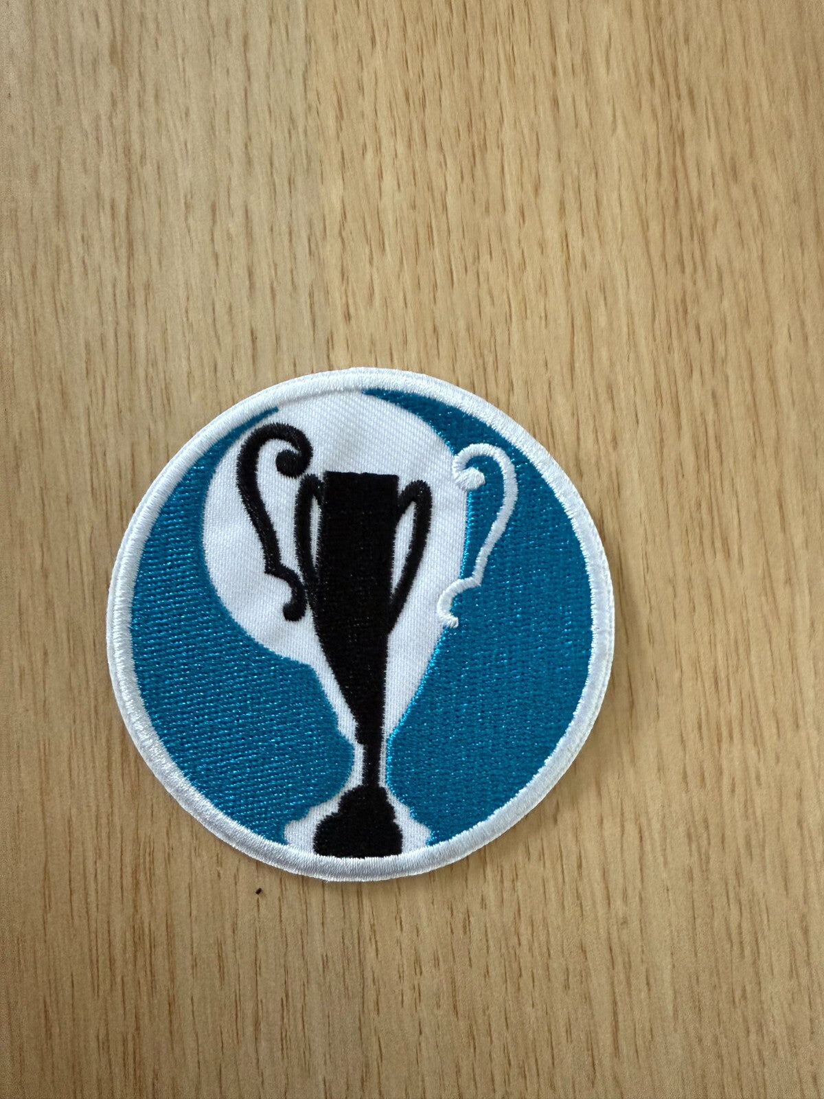 Uefa Final Cup Winners Cup 1996-97 Patch Badge Old Recopa Repro UK STOCK