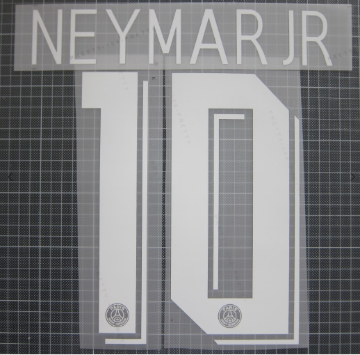 Neymar Jr 10 PSG Paris Saint Germain Home 2019/20 nameset player size