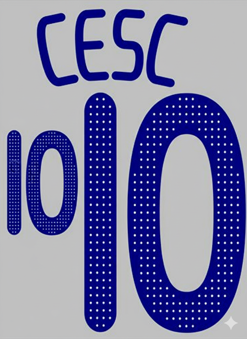 Fabregas #10 Euro 2008 Spain choose Home Player Size Nameset Football