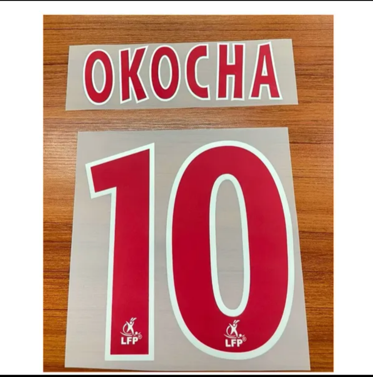 1998-2000 Okocha PSG home PLAYER SIZE