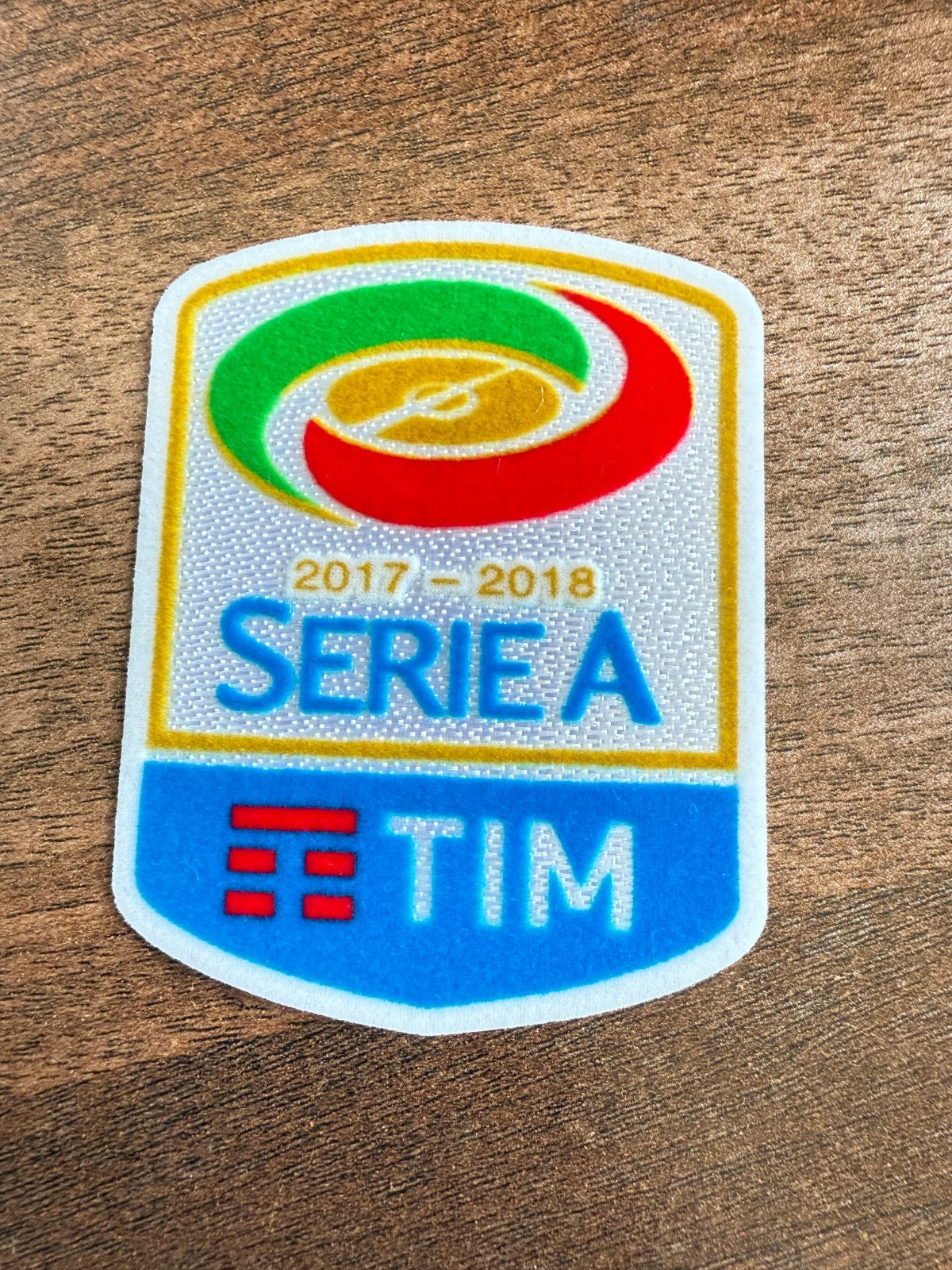 Serie A TIM 2017-2018 Iron On Player Size Patch Badge