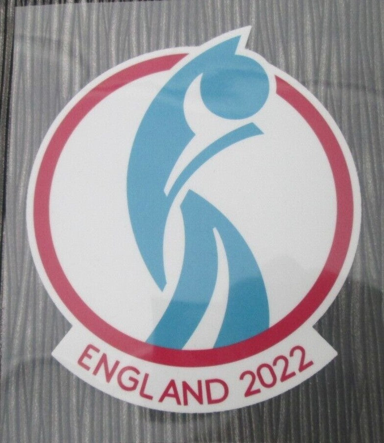 Lionesses Euro England 2022 Womens Vinyl patch badge player size Euros iron